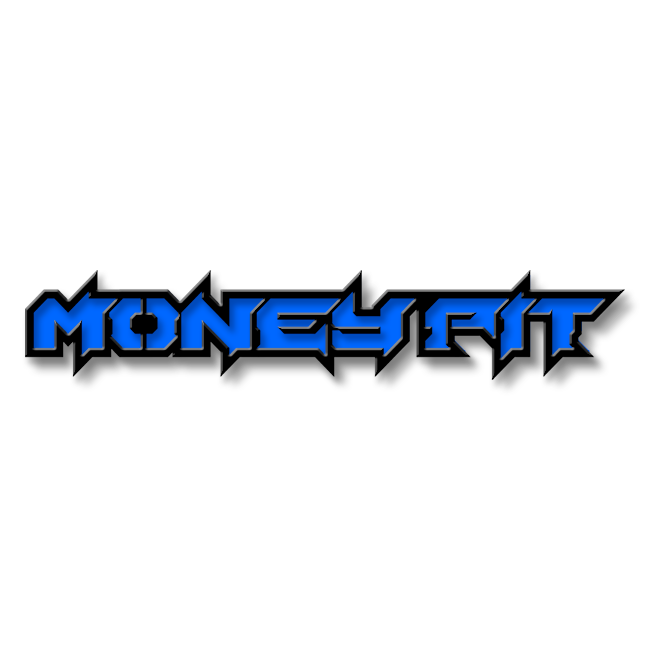 Custom Money Pit Text Emblem - Powder Coated Aluminum - Choose Your Colors