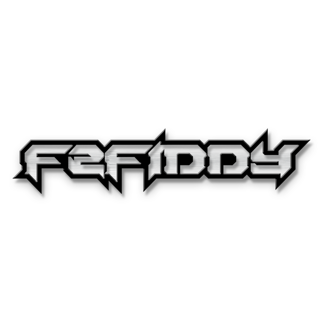 Custom F2Fiddy Text Emblem - Powder Coated Aluminum - Choose Your Colors