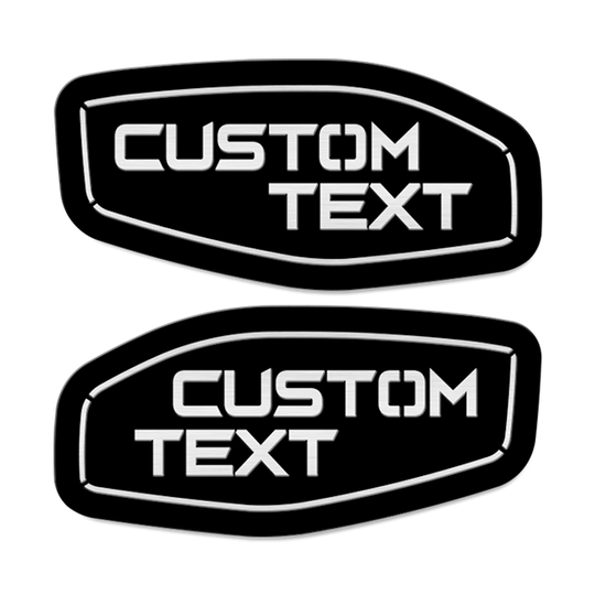 Side Fender Badge Replacements - Custom Text - Fits 2016-2024 Nissan Titan®