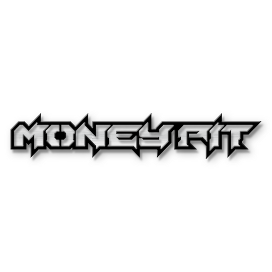 Custom Money Pit Text Emblem - Powder Coated Aluminum - Choose Your Colors