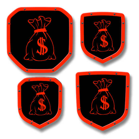 Money Bag Shield Emblem - RAM® Trucks, Grille or Tailgate - Fits Multiple Models and Years