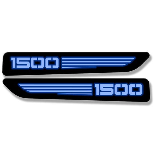 1500 Hood Badges - Illuminated - Fits 2019+ Ram 1500® Sport