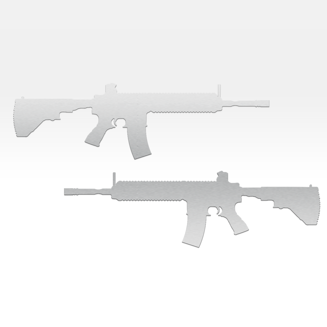 Emblèmes pour garde-boue de fusil AR-15 - Paire