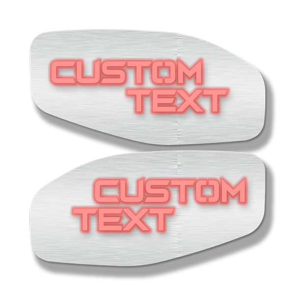 LED Side Fender Badge Replacements - Custom Text - Fits 2016-2024 Nissan Titan®