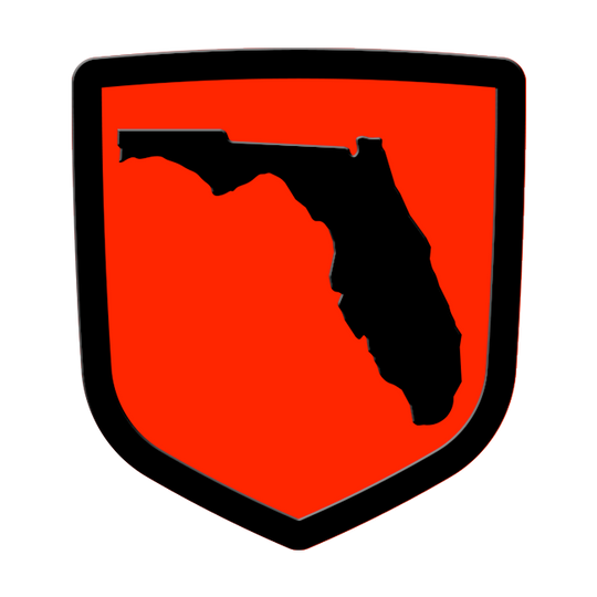 florida custom tailgate emblem