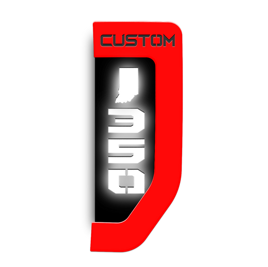 indiana 350 custom fender emblems - fits Super Duty