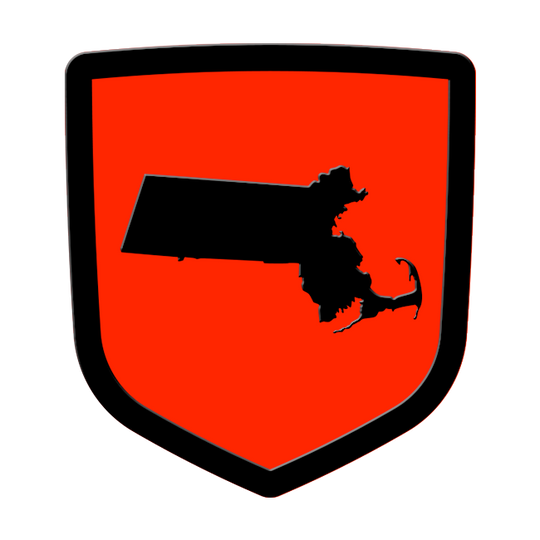 massachusetts custom tailgate emblem