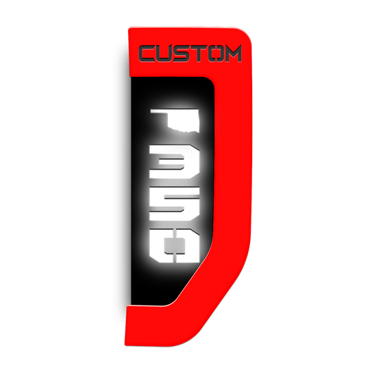 oklahoma 350 custom fender emblems - fits Super Duty