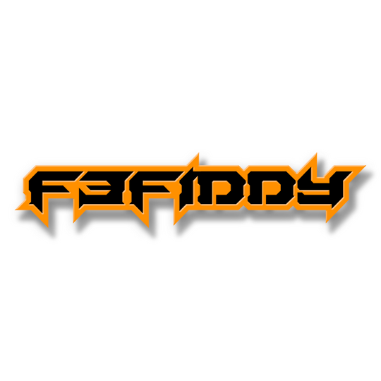 Custom F3Fiddy Text Emblem - Powder Coated Aluminum - Choose Your Colors