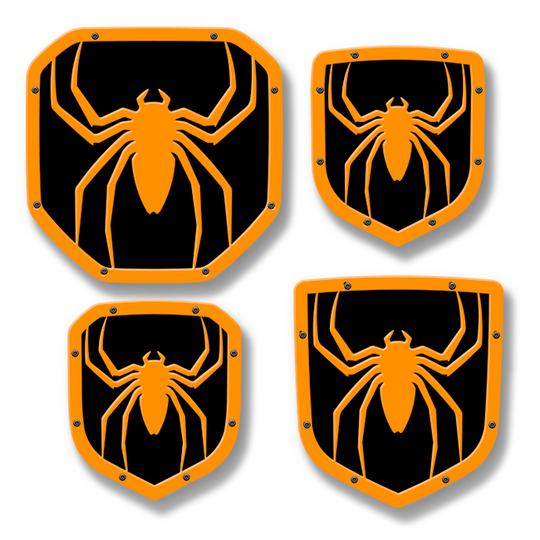 Emblème Spider Shield - Camions RAM®, calandre ou hayon - Compatible avec plusieurs modèles et années