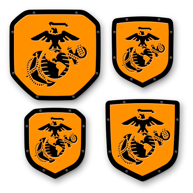 Marine Corps Shield Emblem - RAM® Trucks, Grille and Tailgate - Fits Multiple Models and Years