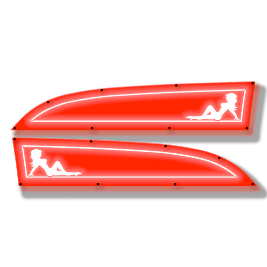 Model 11-16 Ford® Super Duty® Fender Badge Replacements - Fully Customizable, LED and Non-LED