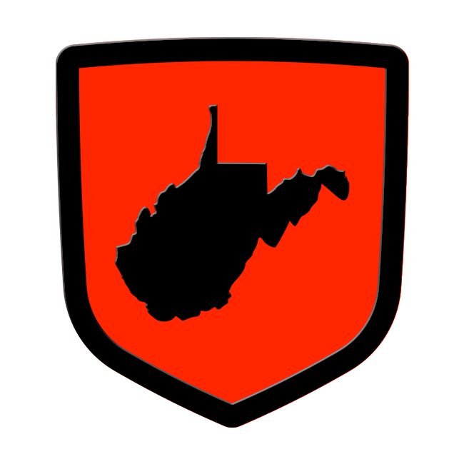 west virginia custom tailgate emblem