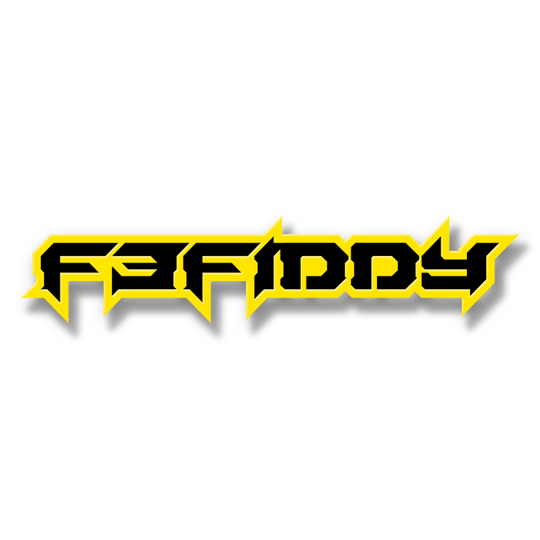 Custom F3Fiddy Text Emblem - Powder Coated Aluminum - Choose Your Colors